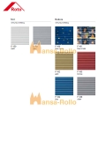 Original Roto Faltstore manuell fr Baureihe R4, R7, 735 H, 735 K, 435 H, 435 K Holz- und Kunststofffenster Farbe C-F