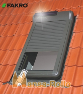 Original FAKRO Rollladen Auenrollladen ARZ Solar fr PTP und PPP