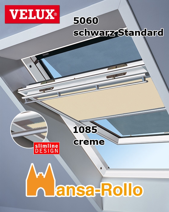 Original Velux Hitzeschutz-Set-Nacht für GGU/GHU/GPU/GTU (DOP/DOU) | Verdunkelungsrollos