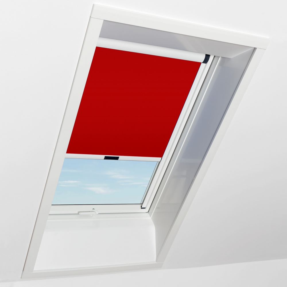 Roto WDF 410-419 Dachfensterrollo Sichtschutzrollo Schiene f grau