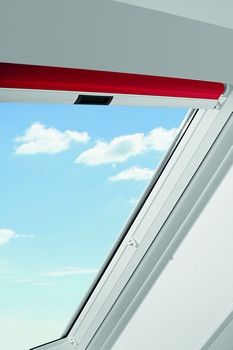 Plissee_Rollo_Faltstore Jalusie für ROTO  Designo Dachfenster_Typ R4_K+R7_K_GRAU