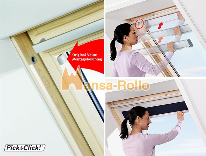 Original Velux Verdunkelungsrollo für GGL/GHL/GPL/GTL/GXL DKL