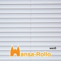 Standard Aluminium Jalousie - Jalousetten in 140 cm Hhe wei, silber oder creme