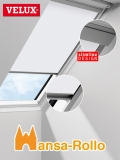 Original Velux Sichtschutzrollo Rollo manuell mit Seitenschienen fr GGL/GPL/GHL/GTL/GXL (RFL -S)