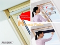 Original Velux Sichtschutzrollo Rollo manuell mit Seitenschienen fr GGL/GPL/GHL/GTL/GXL (RFL -S)