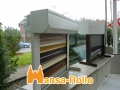 Alu-Rolladen Kasten rollgeformt 45 mit 37mm PVC-Lamelle