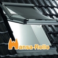 Original Roto Markise Aussenrollo Screen manuell für Baureihe R6, R8, 61_, 617 H, 62_, 627 H, 84_, 845 H, 847 H, SR H - Holz