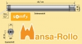Somfy Rohrmotor 4 Nm Einsteckantrieb Altus 40 RTS 13/8