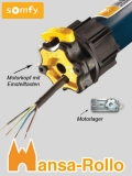 Original Somfy Rohrmotor 45 Nm Einsteckantrieb HiPro LT 50 Vectran 45/17