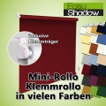 Mini-Rollo Mini Rollo Schichtschutz- oder Verdunklungsrollo