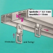 Gardinengleiter Universal KlickFix Gardinenhaken